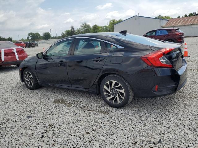 2HGFC2F71JH574350 - 2018 HONDA CIVIC EX შავი ფოტო 2