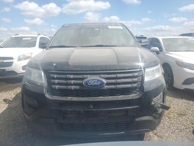 1FM5K8AR4HGB83221 - 2017 FORD EXPLORER POLICE INTERCEPTOR შავი ფოტო 5