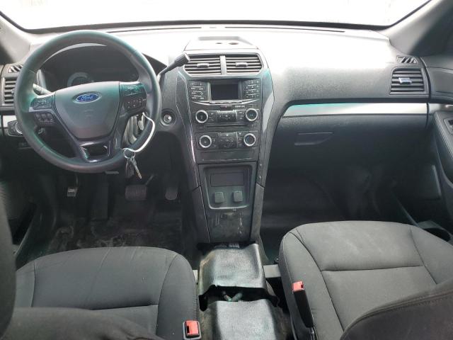 1FM5K8AR4HGB83221 - 2017 FORD EXPLORER POLICE INTERCEPTOR შავი ფოტო 8