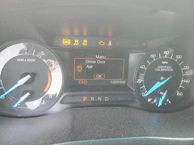 1FM5K8AR4HGB83221 - 2017 FORD EXPLORER POLICE INTERCEPTOR შავი ფოტო 9