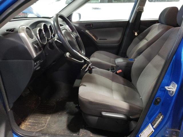 2T1KR32E28C704615 - 2008 TOYOTA COROLLA MA XR BLUE photo 7