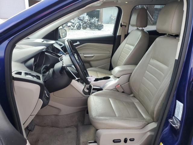 1FMCU0HX3DUA35189 - 2013 FORD ESCAPE SEL BLUE photo 7