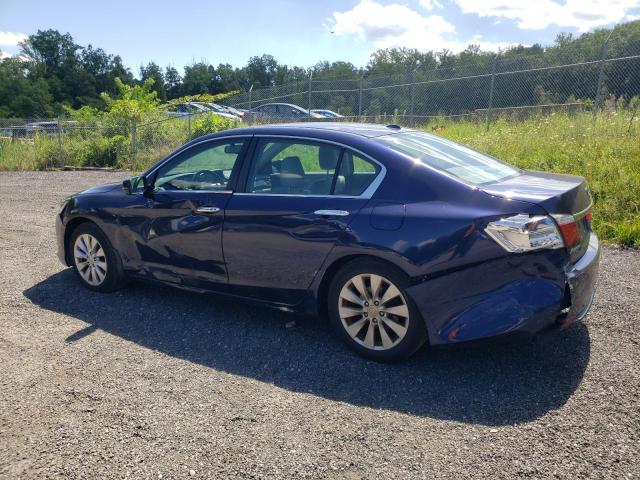 1HGCR2F85DA237211 - 2013 HONDA ACCORD EXL BLUE photo 2