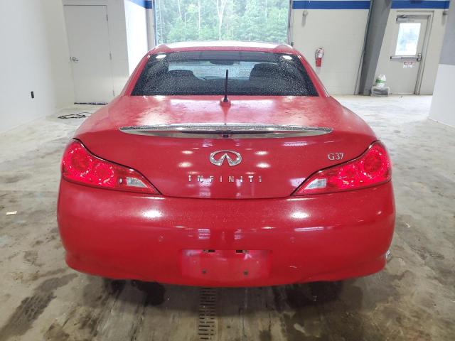 JN1CV6FE6CM202295 - 2012 INFINITI G37 BASE RED photo 6