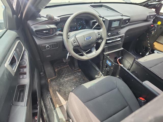 1FM5K8AB9PGB98153 - 2023 FORD EXPLORER POLICE INTERCEPTOR Қара фото 8