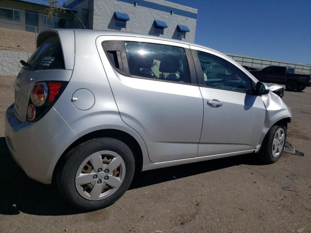 1G1JA6SGXD4166337 - 2013 CHEVROLET SONIC LS 银色 照片 3