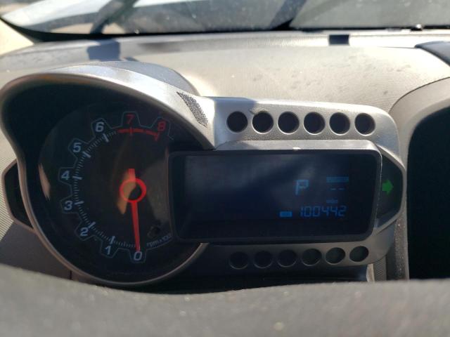 1G1JA6SGXD4166337 - 2013 CHEVROLET SONIC LS 银色 照片 9