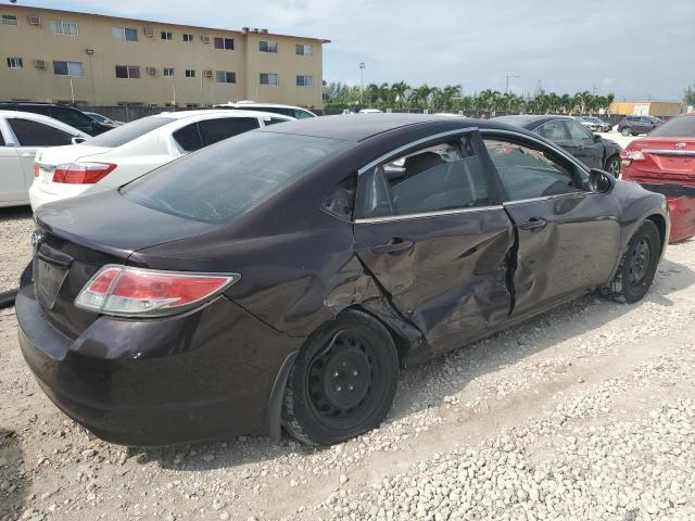 1YVHZ8BH7B5M10417 - 2011 MAZDA 6 I Սև լուսանկար 3