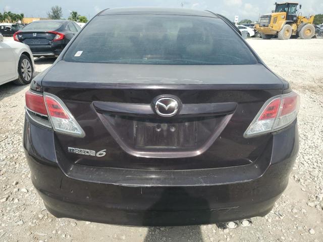 1YVHZ8BH7B5M10417 - 2011 MAZDA 6 I Սև լուսանկար 6