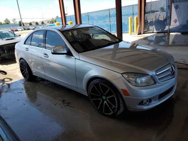 WDDGF54X39F233792 - 2009 MERCEDES-BENZ C 300 SILVER photo 4