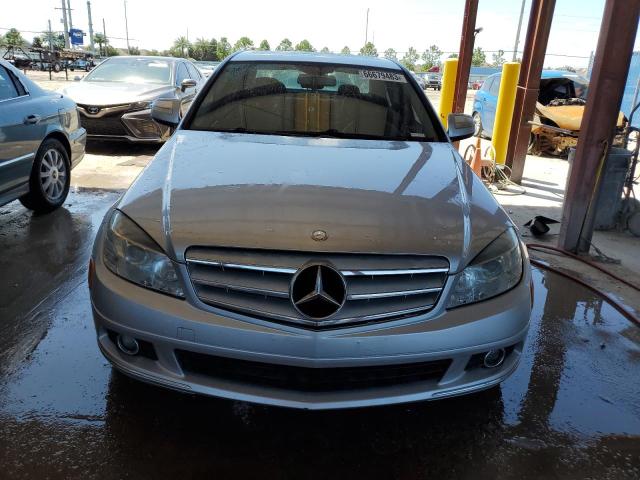 WDDGF54X39F233792 - 2009 MERCEDES-BENZ C 300 SILVER photo 5