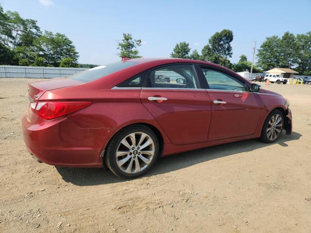 5NPEC4AB2CH428664 - 2012 HYUNDAI SONATA SE RED photo 3