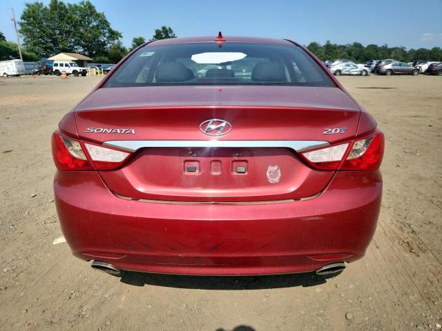 5NPEC4AB2CH428664 - 2012 HYUNDAI SONATA SE RED photo 6