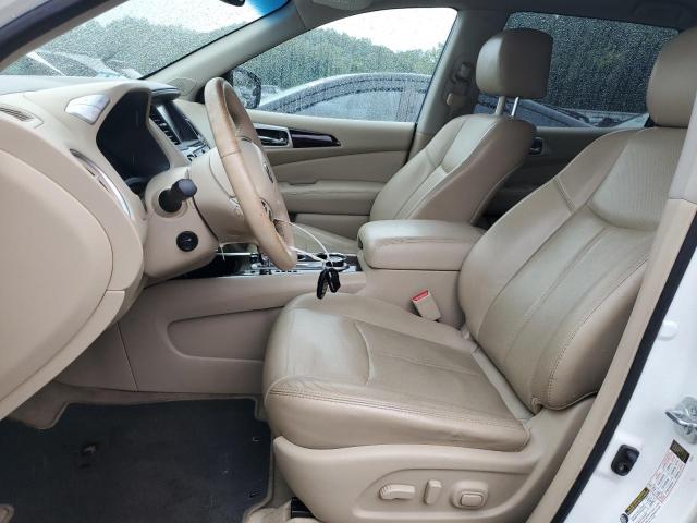 5N1AR2MMXEC666335 - 2014 NISSAN PATHFINDER S WHITE photo 7
