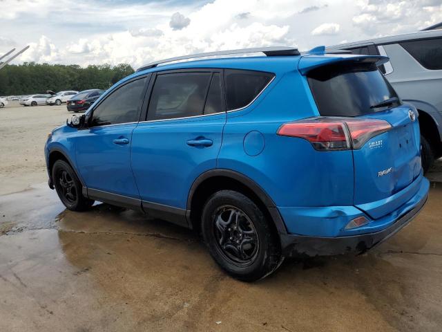 JTMZFREV9JD122493 - 2018 TOYOTA RAV4 LE 蓝色 照片 2