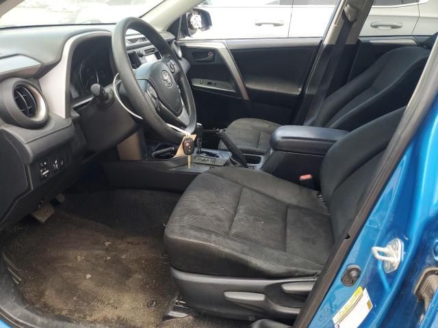 JTMZFREV9JD122493 - 2018 TOYOTA RAV4 LE 蓝色 照片 7