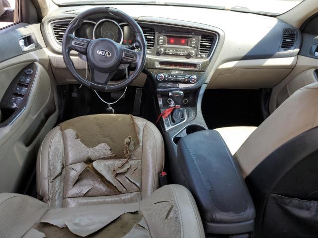 5XXGN4A74FG498925 - 2015 KIA OPTIMA EX BLACK photo 8