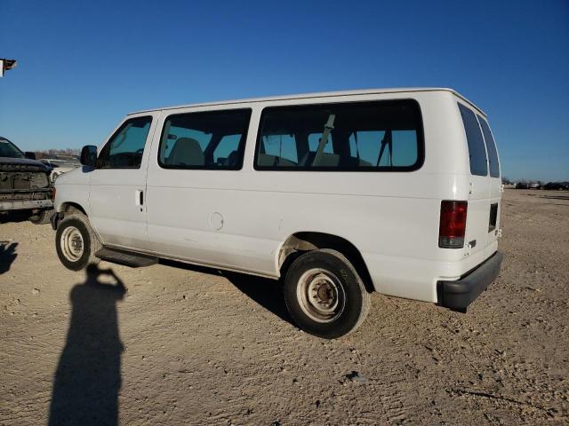 1FMNE11W17DA11958 - 2007 FORD ECONOLINE E150 WAGON WHITE photo 2