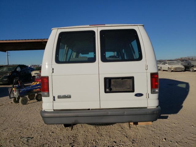 1FMNE11W17DA11958 - 2007 FORD ECONOLINE E150 WAGON WHITE photo 6