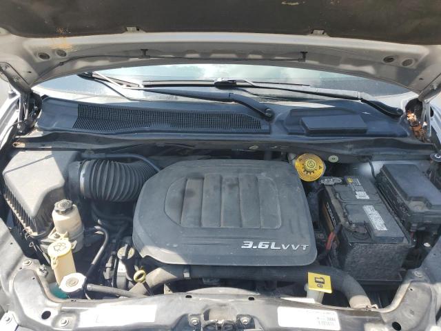 2C4RC1CG2ER232562 - 2014 CHRYSLER TOWN & COU TOURING L SILVER photo 12