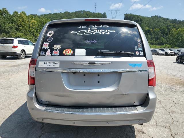 2C4RC1CG2ER232562 - 2014 CHRYSLER TOWN & COU TOURING L SILVER photo 6