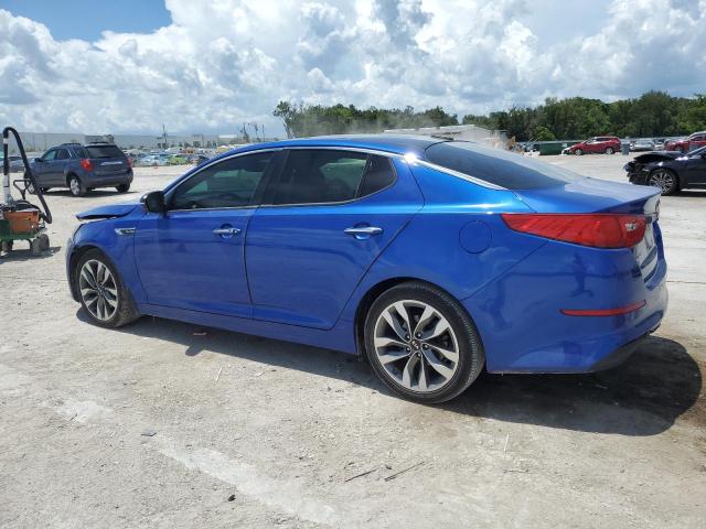 5XXGR4A68EG262532 - 2014 KIA OPTIMA SX BLUE photo 2