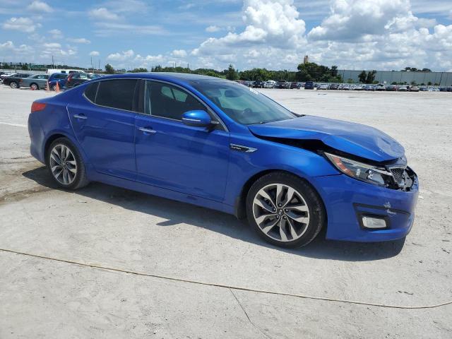 5XXGR4A68EG262532 - 2014 KIA OPTIMA SX BLUE photo 4