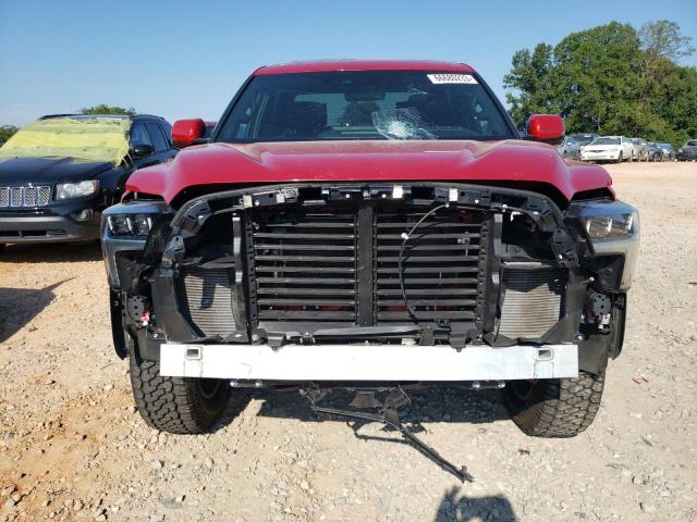 5TFNA5DB4NX010721 - 2022 TOYOTA TUNDRA CREWMAX PLATINUM RED photo 5