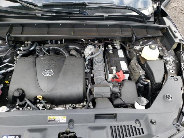 5TDHZRAH6NS546243 - 2022 TOYOTA HIGHLANDER XLE GRAY photo 12