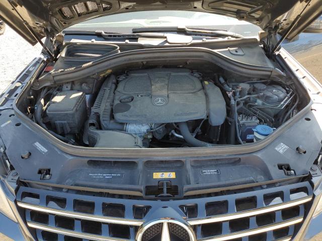 4JGDA5HB7EA329289 - 2014 MERCEDES-BENZ ML 350 4MATIC GRAY photo 12