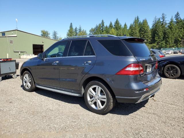 4JGDA5HB7EA329289 - 2014 MERCEDES-BENZ ML 350 4MATIC GRAY photo 2
