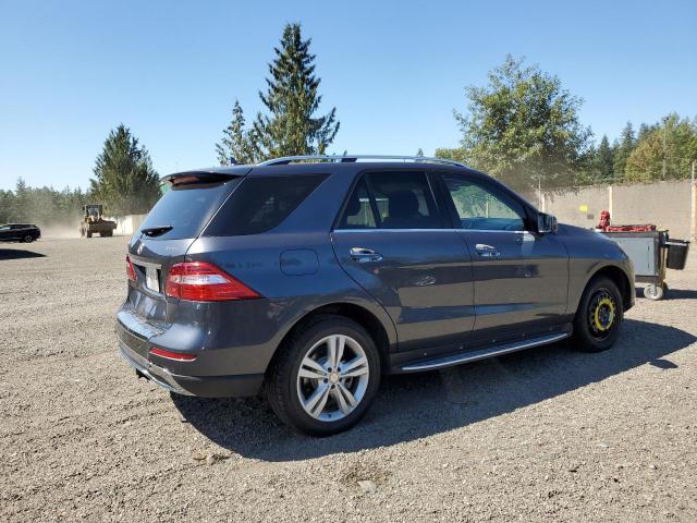 4JGDA5HB7EA329289 - 2014 MERCEDES-BENZ ML 350 4MATIC GRAY photo 3