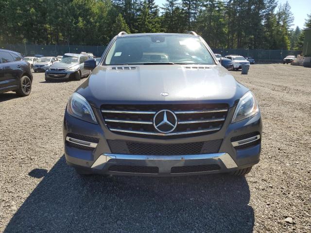 4JGDA5HB7EA329289 - 2014 MERCEDES-BENZ ML 350 4MATIC GRAY photo 5