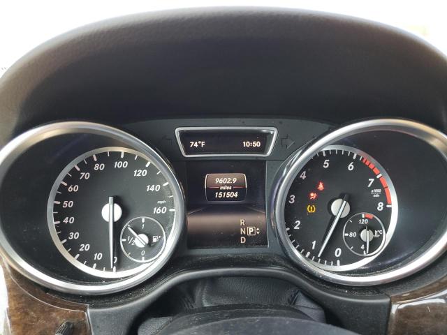 4JGDA5HB7EA329289 - 2014 MERCEDES-BENZ ML 350 4MATIC GRAY photo 9