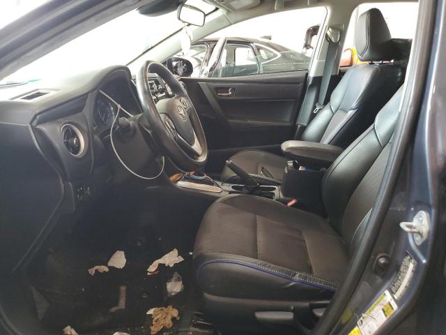 2T1BURHE6HC896565 - 2017 TOYOTA COROLLA L CHARCOAL photo 7