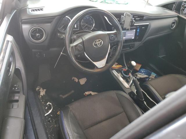 2T1BURHE6HC896565 - 2017 TOYOTA COROLLA L CHARCOAL photo 8