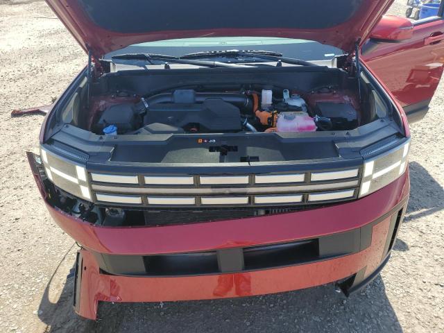 5NMP24G15RH012138 - 2024 HYUNDAI SANTA FE SEL RED photo 12