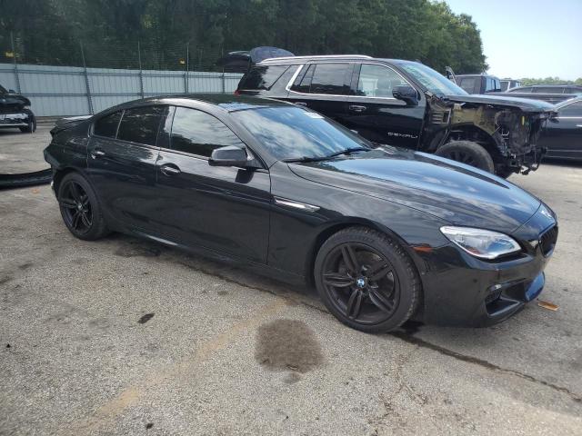 WBA6D2C57HGT66443 - 2017 BMW 640 XI GRAN COUPE BLACK photo 4