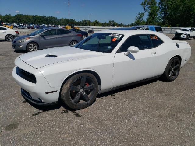 2C3CDZAG5FH709260 - 2015 DODGE CHALLENGER SXT WHITE photo 1