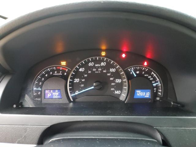 4T1BF1FK3CU110393 - 2012 TOYOTA CAMRY BASE ნაცრისფერი ფოტო 9