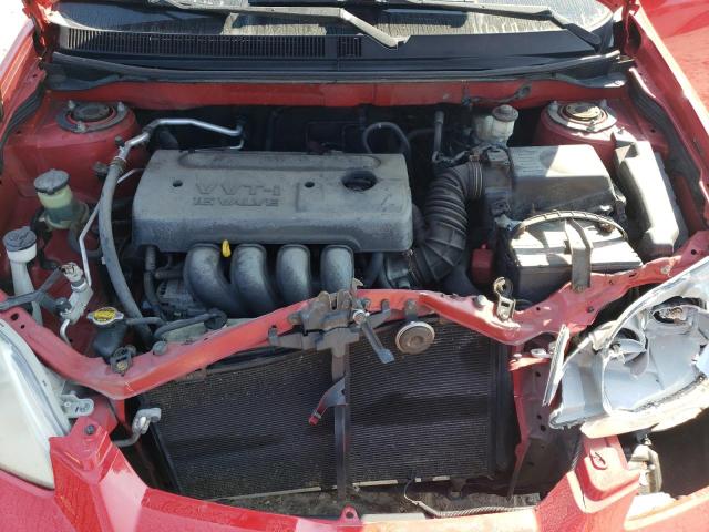 2T1KR32E57C655313 - 2007 TOYOTA COROLLA MA XR RED photo 11