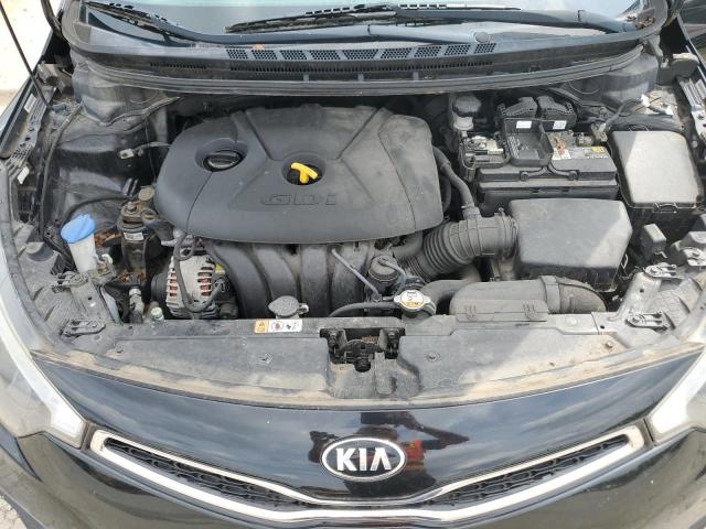 KNAFX6A85F5334966 - 2015 KIA FORTE EX BLACK photo 11