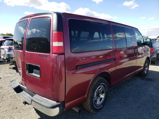 1GKFH15T141138730 - 2004 GMC SAVANA G1500 RED photo 3