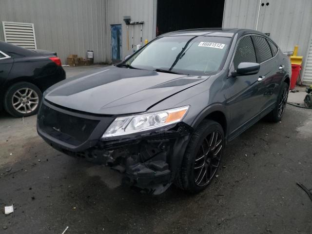 5J6TF3H3XEL000468 - 2014 HONDA CROSSTOUR EX GRAY photo 2