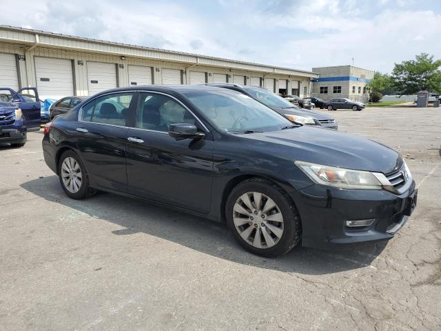 1HGCR2F81DA109533 - 2013 HONDA ACCORD EXL BLACK photo 4