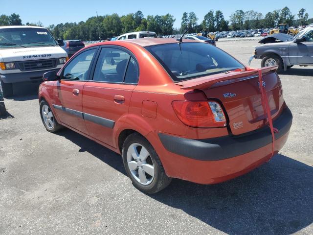 KNADE123686309705 - 2008 KIA RIO BASE RED photo 2