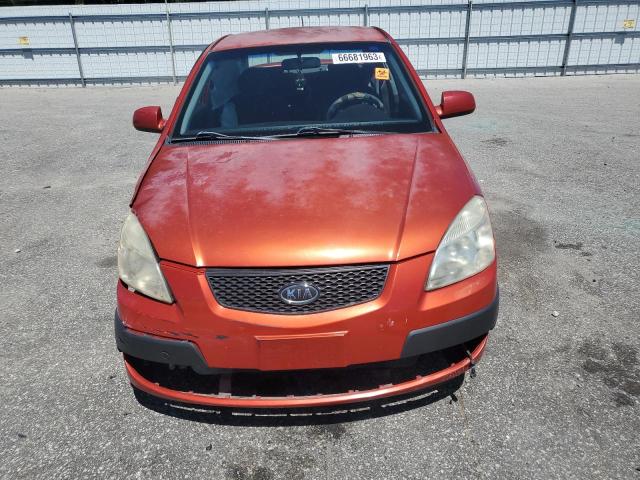 KNADE123686309705 - 2008 KIA RIO BASE RED photo 5