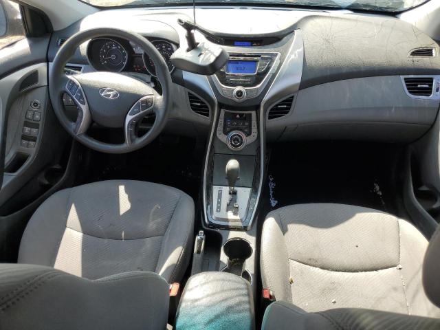 5NPDH4AE5DH215071 - 2013 HYUNDAI ELANTRA GLS BLUE photo 8