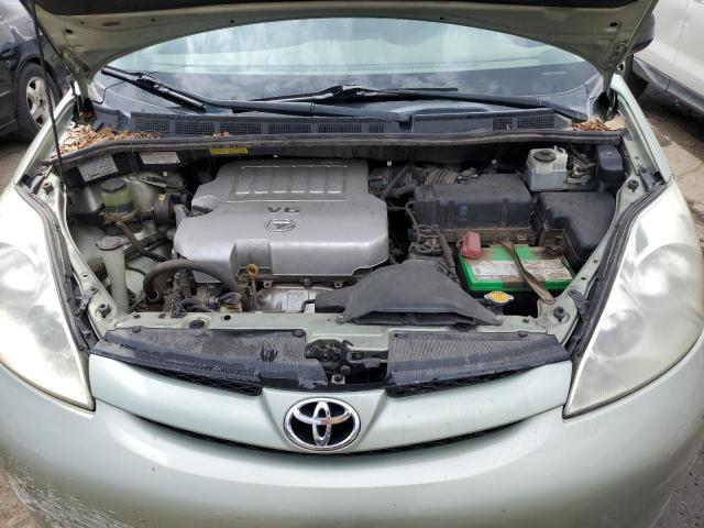 5TDZK23C29S255696 - 2009 TOYOTA SIENNA CE GREEN photo 11