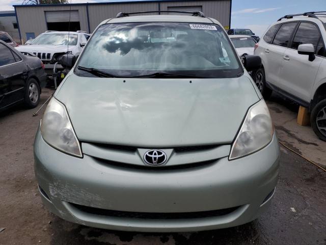 5TDZK23C29S255696 - 2009 TOYOTA SIENNA CE GREEN photo 5